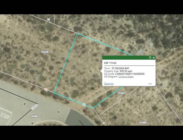 LAND FOR SALE IN ST HELENA VIEWS